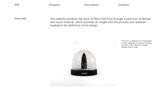 Desktop Screenshot of paolodellelce.com
